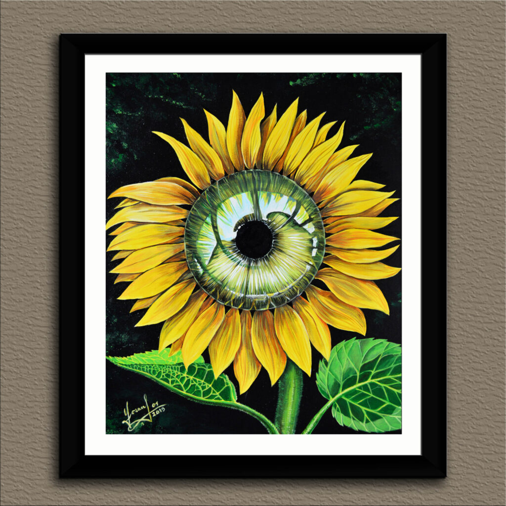 Sunflower look